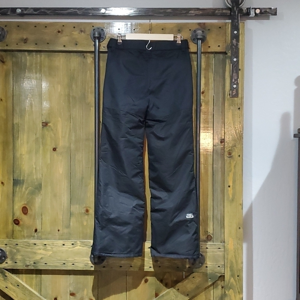 BLACK SNOW PANTS YOUTH SIZE XL ADJUSTABLE WAIST WINTER NORTH - Picture 2 of 10